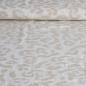 Preview: Viskose-Leinenstoff Jacquard Leo hell beige